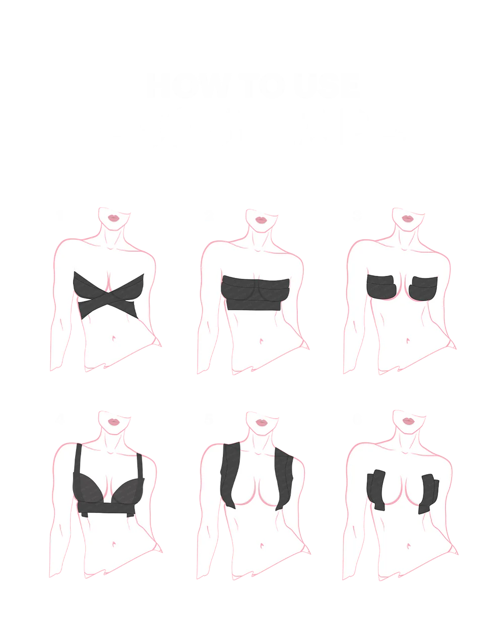 boobytape načini uporabe trak